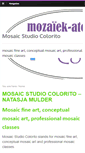 Mobile Screenshot of mozaiekcolorito.nl