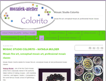 Tablet Screenshot of mozaiekcolorito.nl